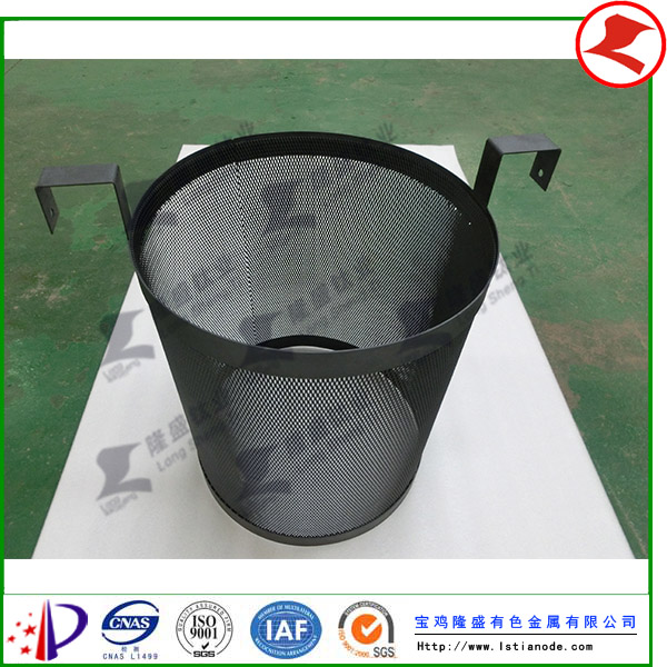 鈦陽極網(wǎng)筒發(fā)貨于陜西客戶