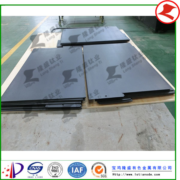 鈦陽(yáng)極鈦電極板發(fā)貨于河北客戶