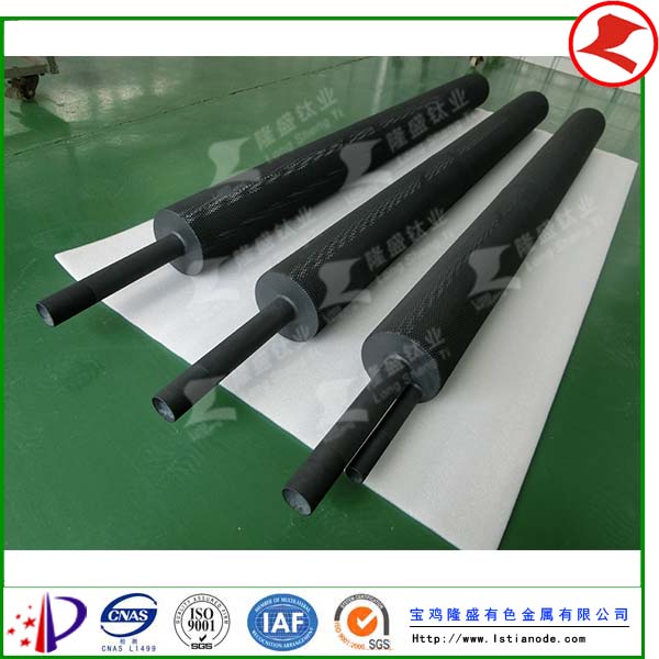 鈦陽極長(zhǎng)網(wǎng)筒發(fā)貨于河北客戶